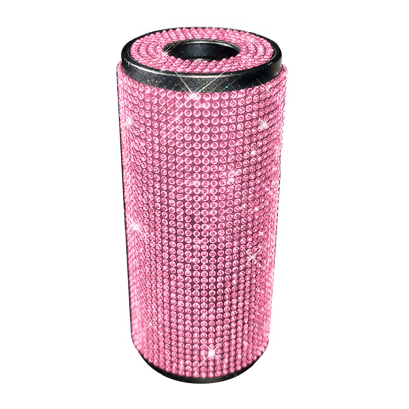 Luxurious Rhinestones Car Tissue Container Napkins Box Fashion Auto Napkins Holder Paper Storage Box for Commuting & Tra Car Interior Decors