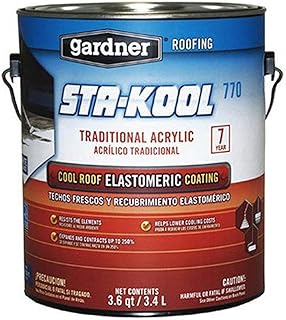 Gardner SK-7701 1G White Sta-Kool 770 Elastomeric Roof Coating