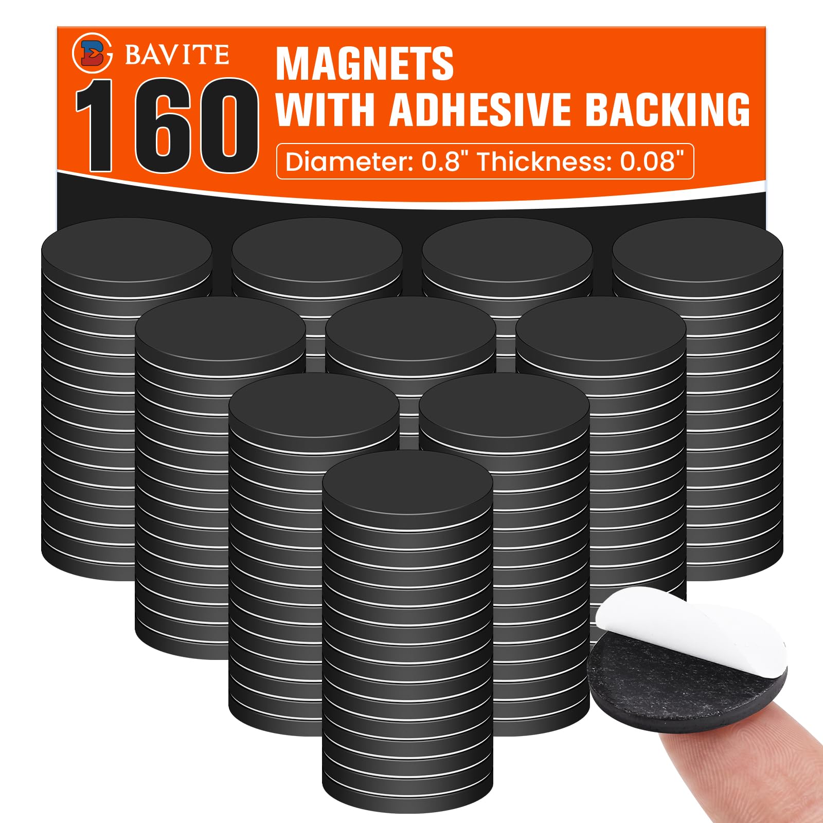 320 Flexible Adhesive Magnets - Strong Hold Dots -9 320 Flexible Adhesive Magnets - Strong Hold Dots -9