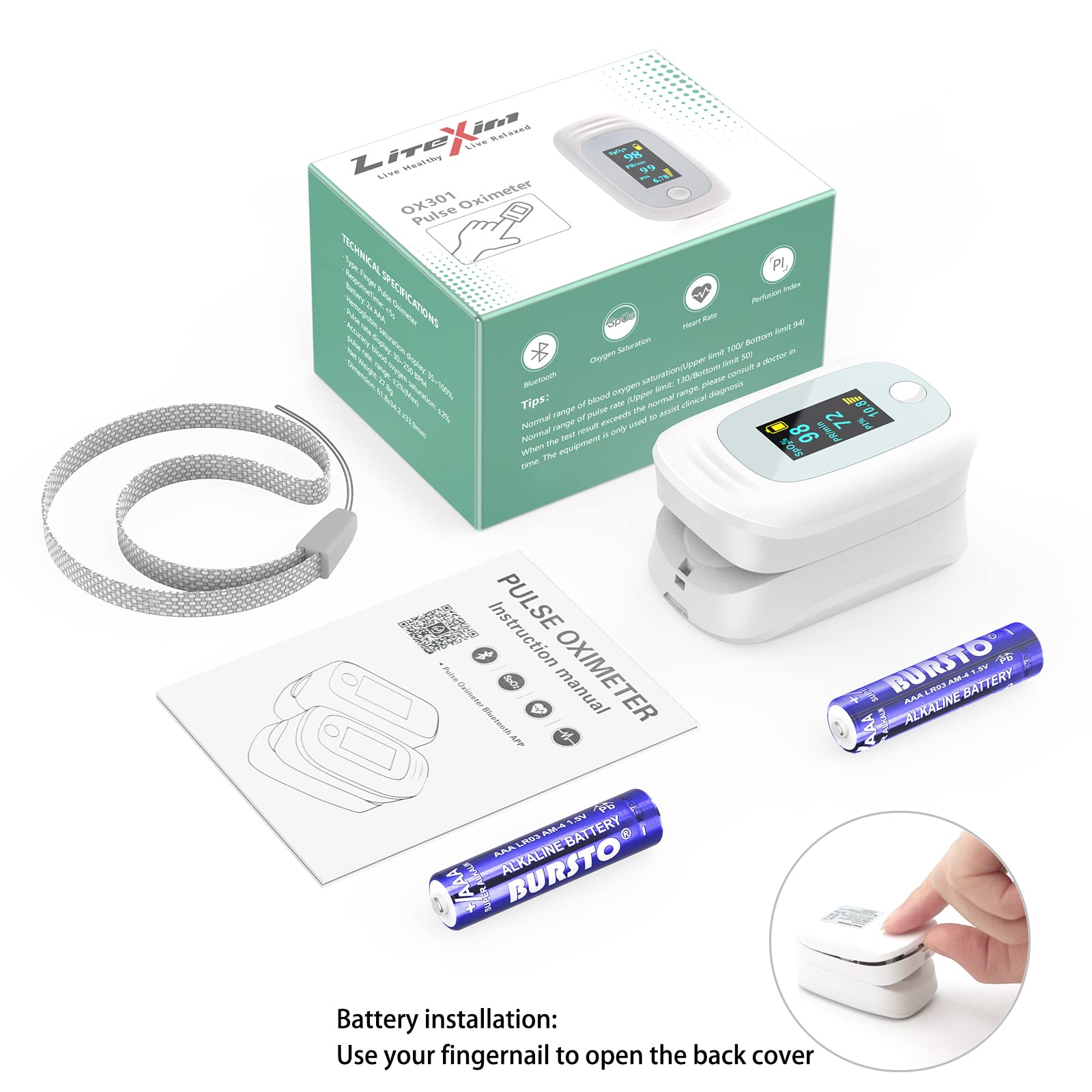 Pulse Oximeter Bluetooth Iphone at Joseph blog