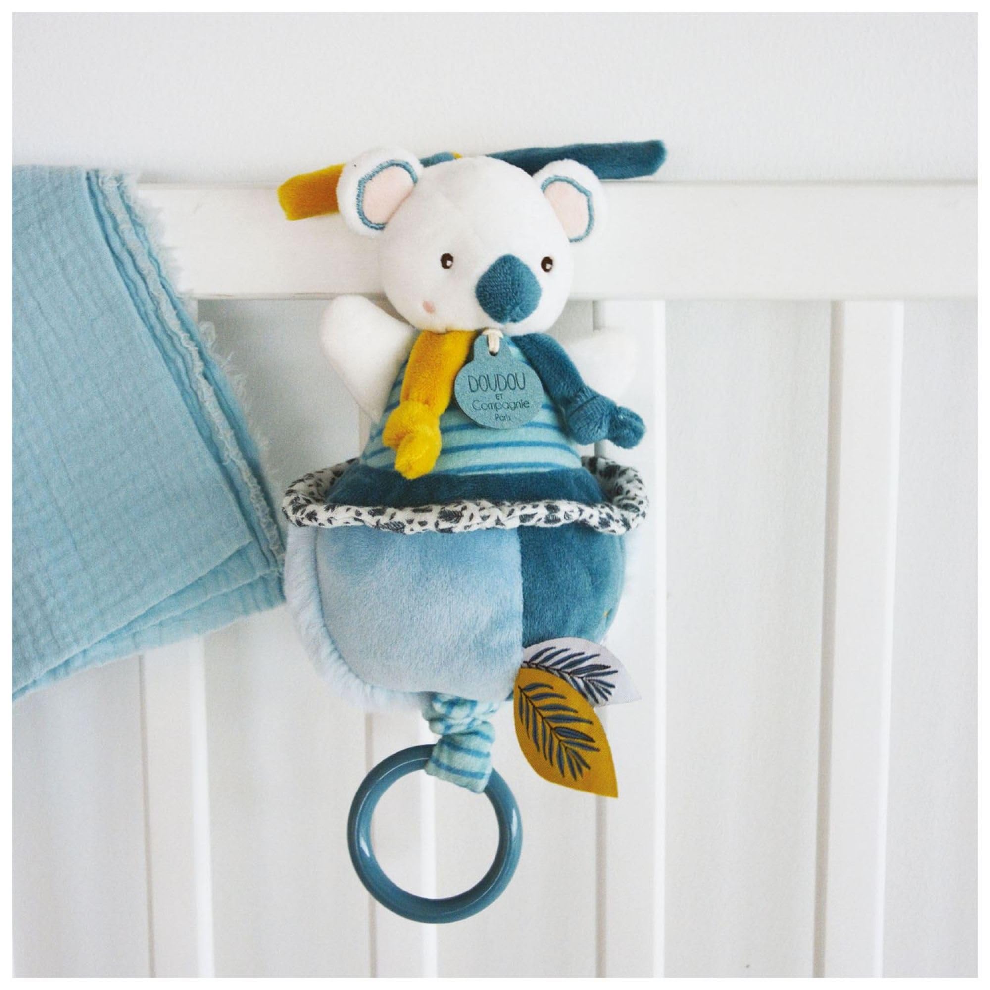 Doudou et Compagnie Unbekannt Doudou et Compagnie DC3673 Plüschtier Koala, 20 cm, Blau