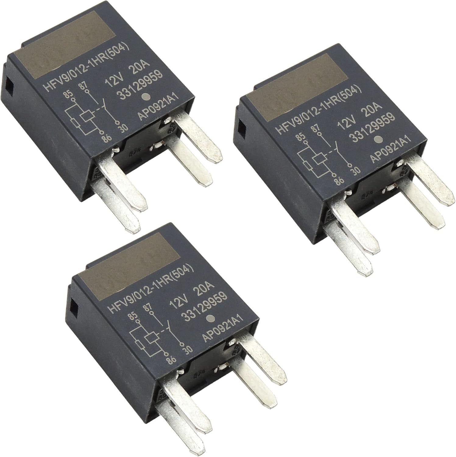 HiSport Air Conditioning Compressor Relays12V 10A 4P Multi