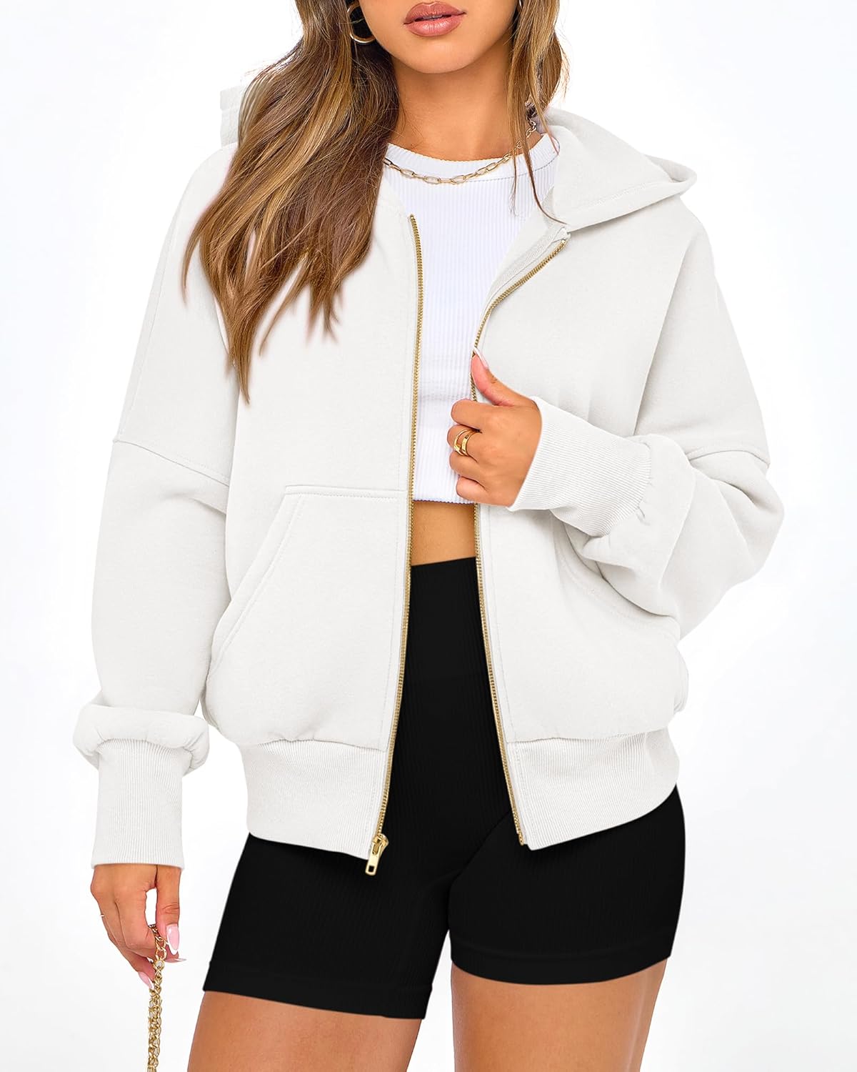 BTFBM Hoodies For Women Spring Clothing 2026 Long Sleeve Zip Up Fleece Fashion Sweatshirts Jacket Y2K Hoodie Fall Fashion - Image 2