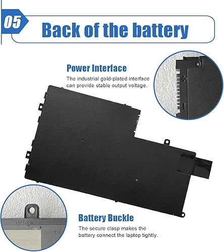 Miniatura 6 de Dentsing OPD19 - Batería para laptop para DELL Inspiron 14, 5442, 14, 5443, 14, 5445, 14, 5447, 14, 5448, 14, 547, 15, 5542, 5543, 5545, 5547, 15,