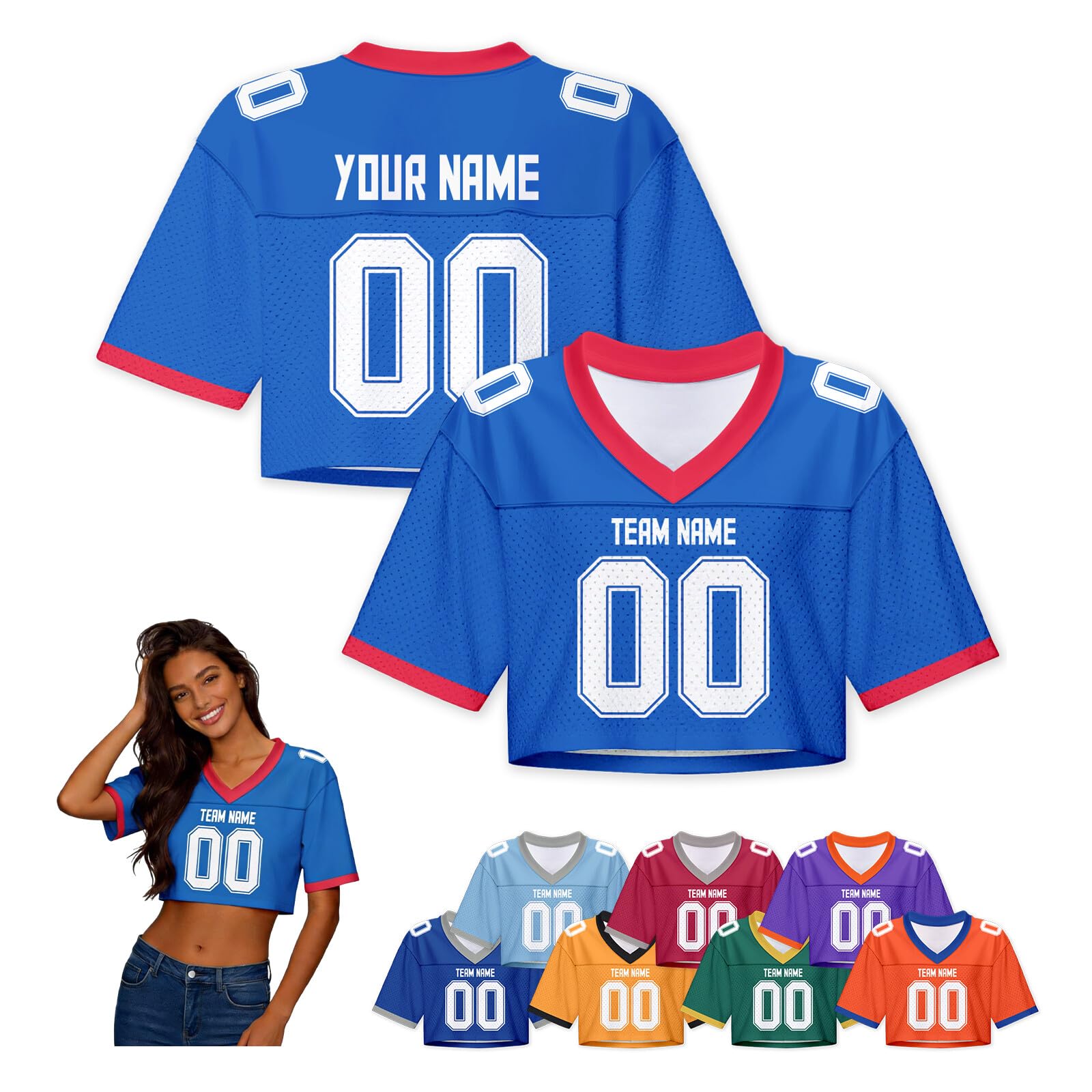 Custom College Women Football Jersey