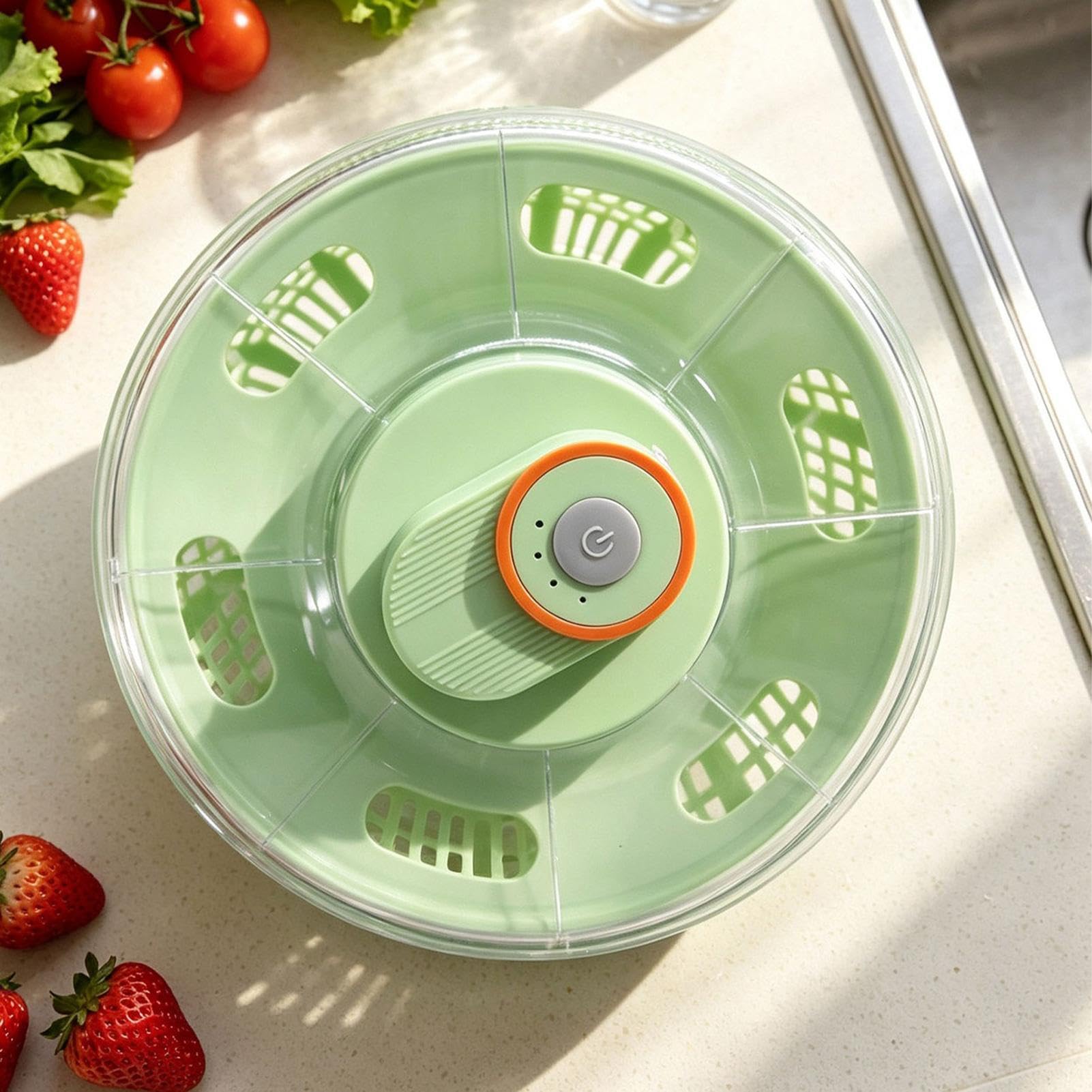 Essoreuse nettoyante à Fruits Ustensile Cuisine Lavage Rapide Et | Essoreuse À Laitue Portative Et Laveuse De Salade Pour Laitue Baies Pomme De Terre Carotte Maison Camping Pique-
