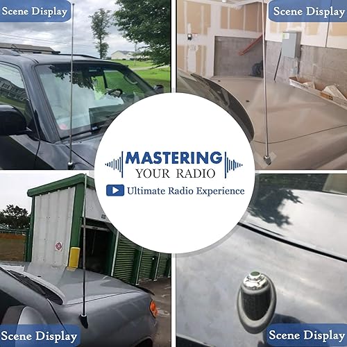 Miniatura 3 de Anina Reemplazo del mástil de antena de alimentación para Jaguar XJ6-XJ8-XJR-XK8 1993-2008 para recepción de señal de radio AMFM LNA4134AA