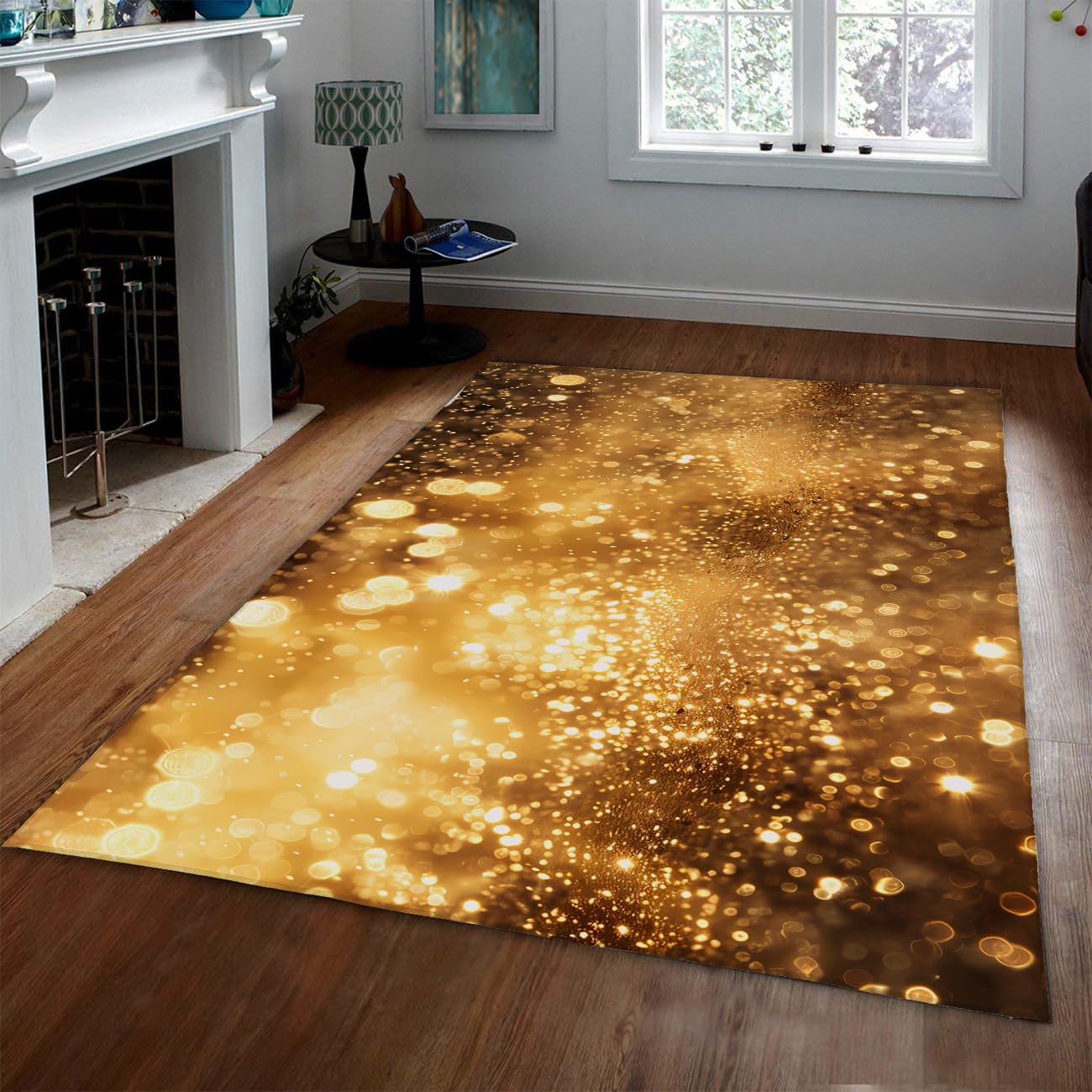 Tapis moderne lavable pour salon et salle à manger : confort antidérapant 180x240