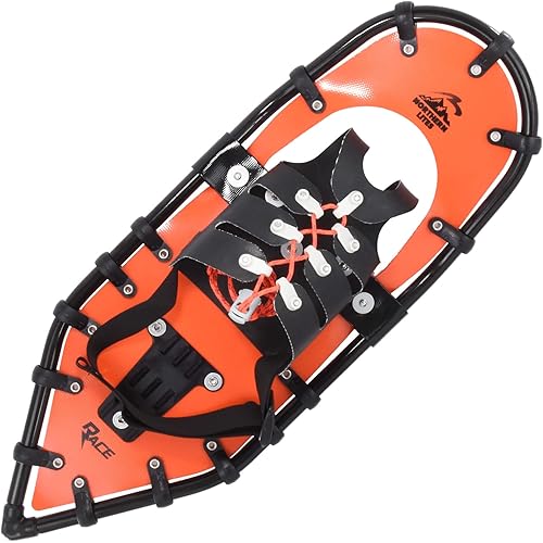 Ultralight Running Snowshoes for Speed & Performance | Speed Lace Binding, Race Traction, 7075-T6 Aluminum Frame | for Athletes up to 200 lbs