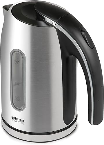 Miniatura 2 de Better Chef Hervidor eléctrico inalámbrico  7 tazas  Acero inoxidable  Base giratoria de 360 grados  Apagado automático de ebullición en seco