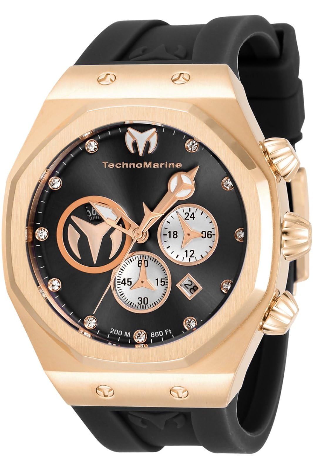 TechnoMarine Men's Reef Sun TM520004 Quartz Watch (Black)