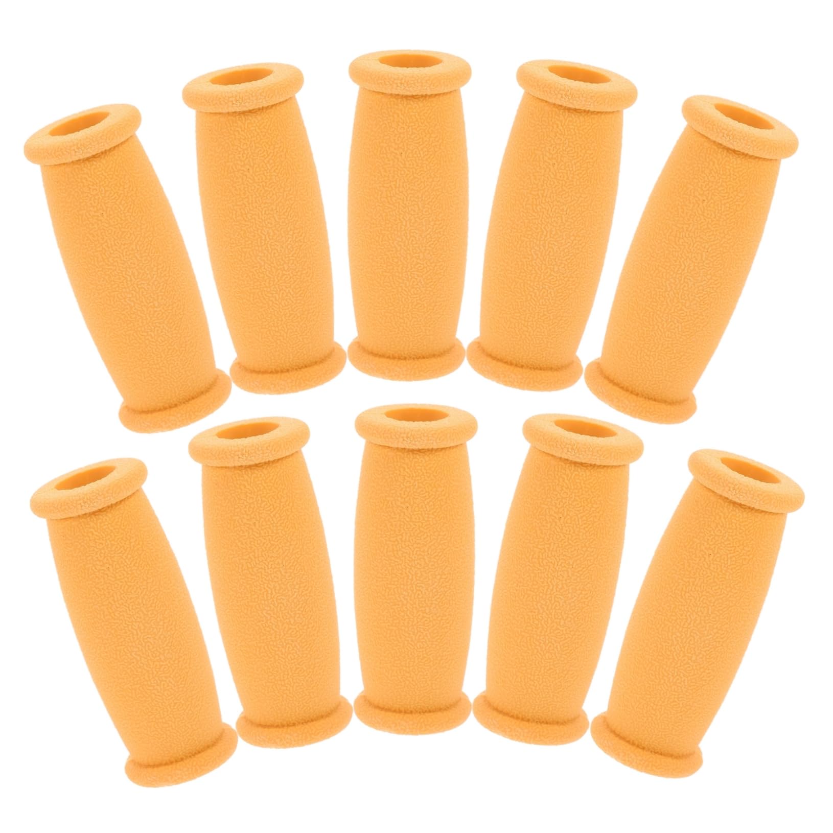 BUTIFULSIC 10pcs Crutch Accessories Crutch Grips Replacement Crutch Aluminum Crutches Cushions Crutch Underarm Pillow Crutch Hand Grip Crutch Handle Covers Crutch Padded Elastomer Yellow