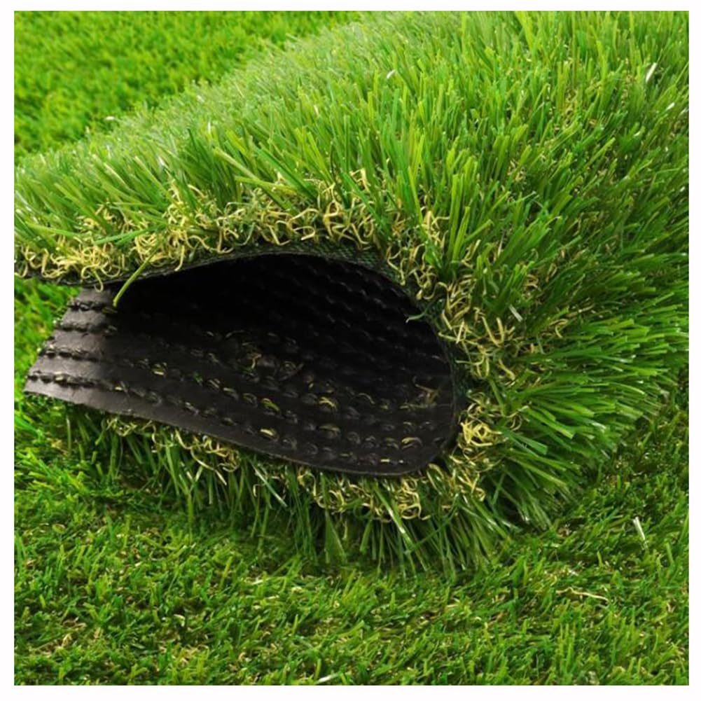 Alfombra Astro Turf Césped En Rollo 3x6m Césped Artificial Alfombra Alfombra Interior Exterior Césped Artificial Alfombras De Césped Sintético Realista Césped Artificial Césped De Jardín Al(Size:3x6m)
