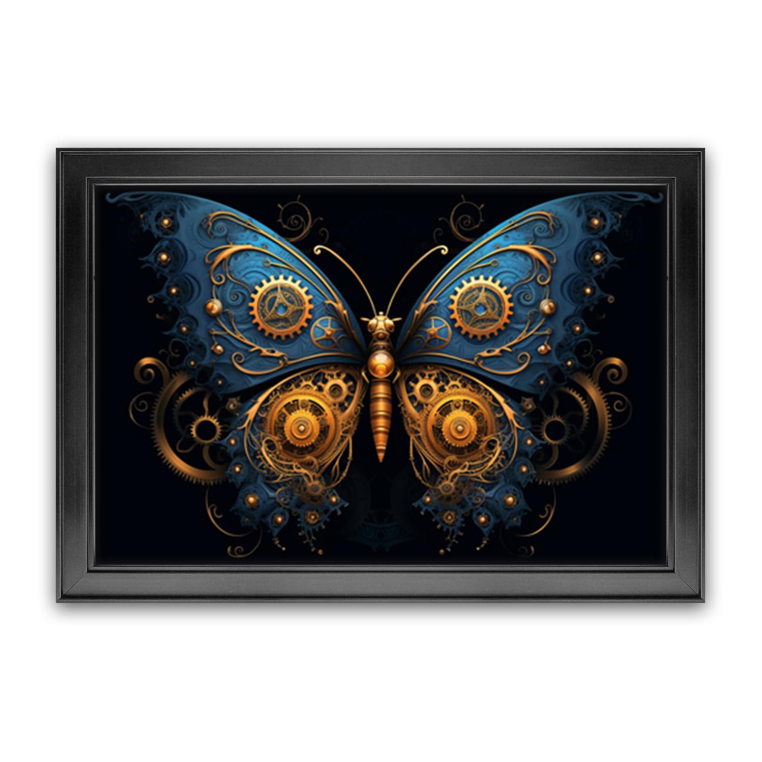 Rajasthani Village Photo Frame - Gold & Sparkle -23