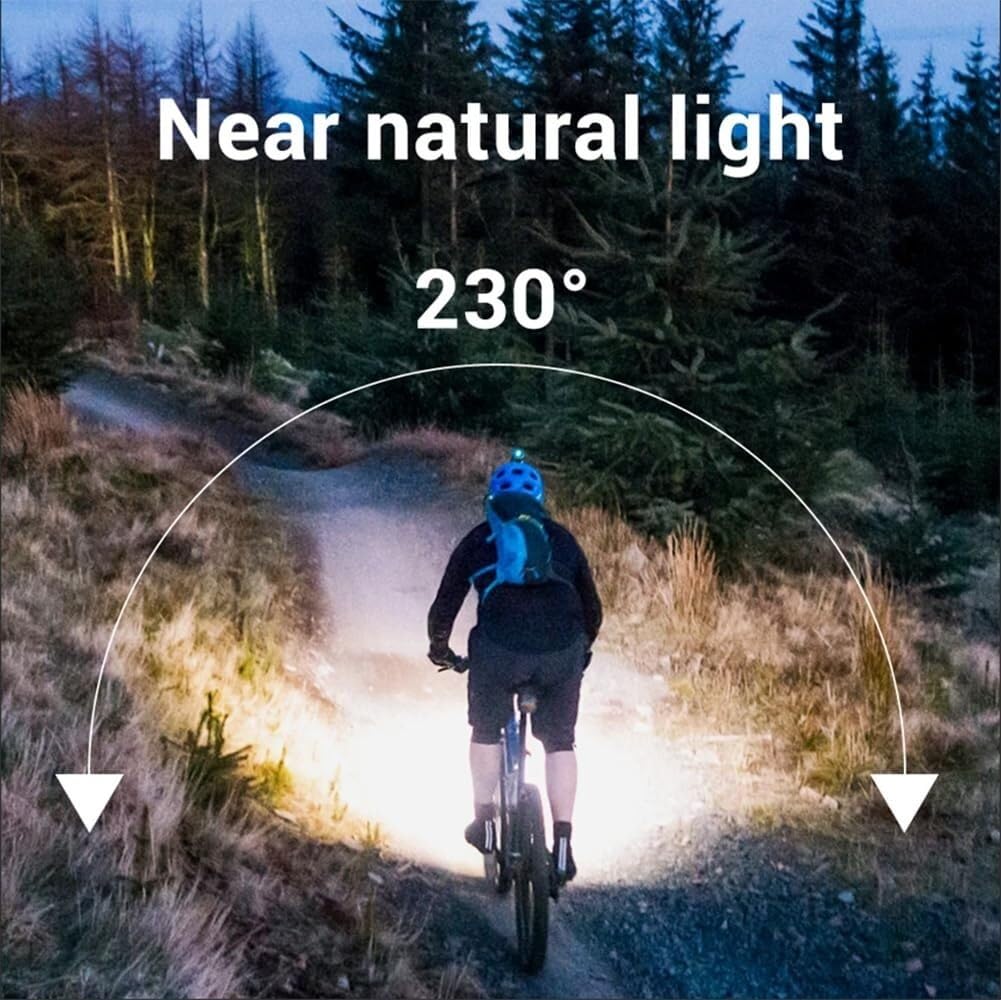 Lampe Frontale à LED Rechargeable par USB, idéale for la pêche ou Le Camping