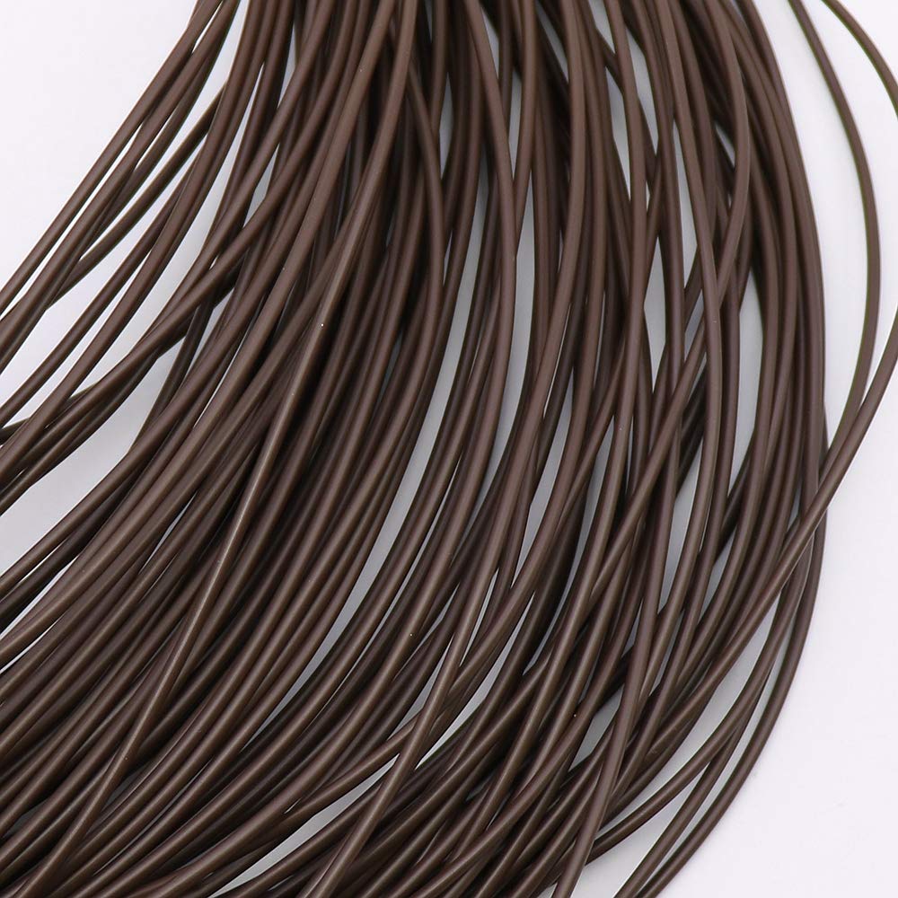 500 g PE rattan caffè tessitura materiale circolare rattan sintetico plastica rattan