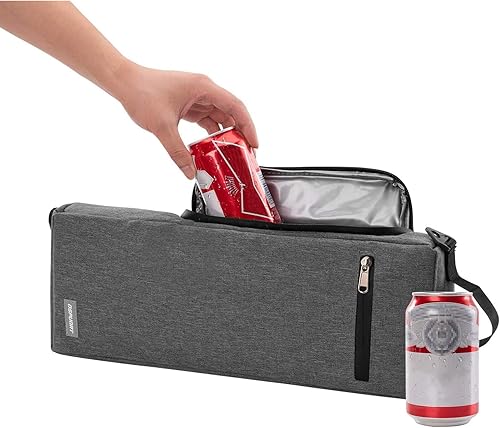 Miniatura 4 de Funda de cerveza para bolsa de golf  Accesorios de golf para hombres, funda de cerveza a prueba de fugas para latas, bolsa de almacenamiento de