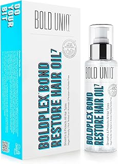 Boldplex 7 Hair Oil for Dry & Damaged Hair - Adds Shine, Strengthens, Smooths Split Ends & Frizz, Moisturizes & Nourishes. Weightless Hair Treatment Oil For Curly, Frizzy & Coarse Hair - 3.38 FlOz | Adds Shine, Strengthens, Smooths Split Ends, Frizz, Moisturizes