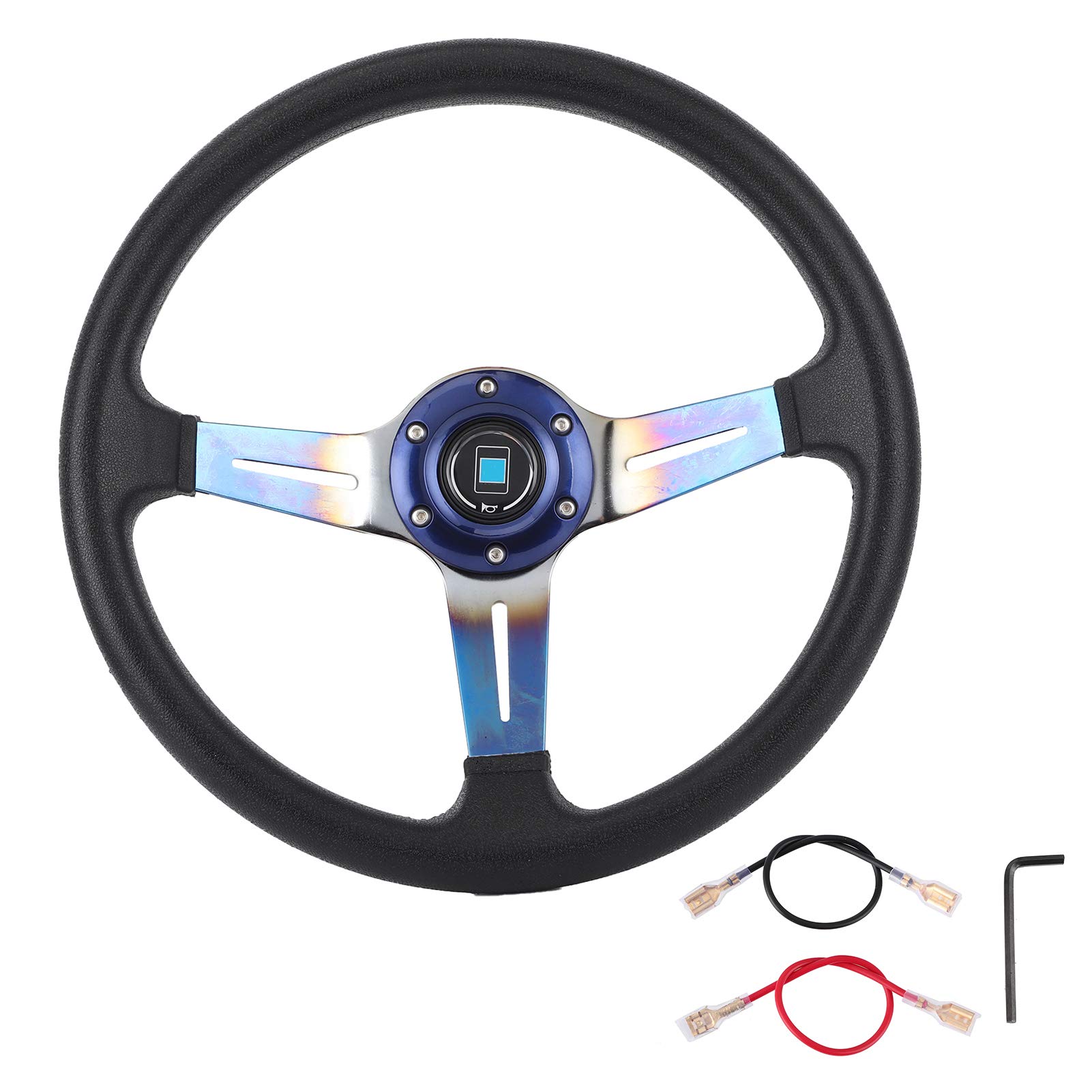 Accessorio di Ricambio in Alluminio per Volante da Sportiva da 13,4 Pollici per Auto Alla Deriva e Appassionati di Corse