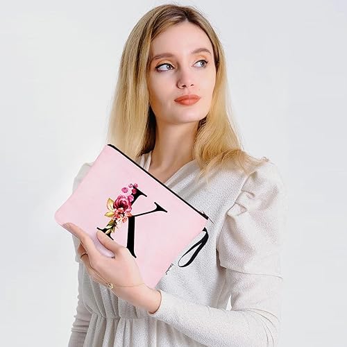 Vista 178 de Vavabox A-Z - Bolsa de maquillaje personalizada, regalos de cumpleaños para mujeres y madres, regalos para mejores amigas, bolsa de cosméticos