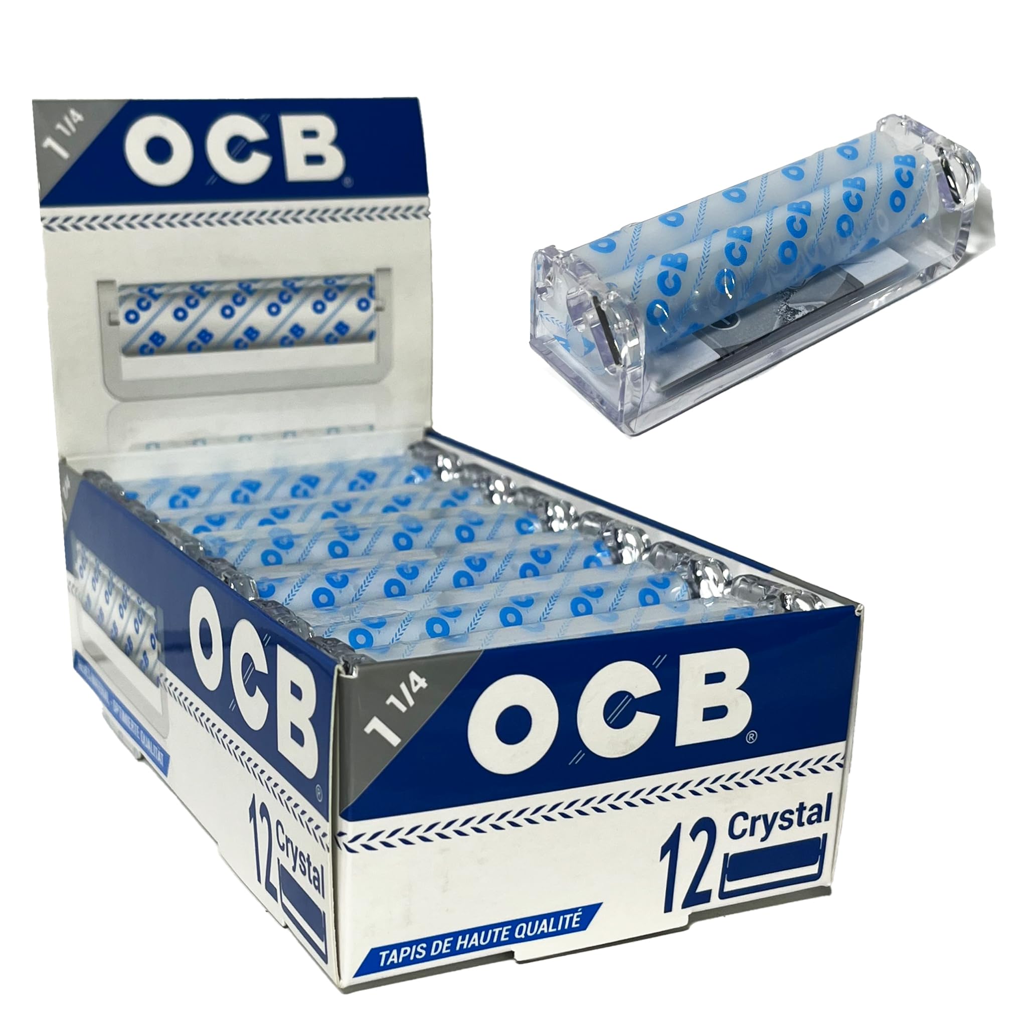 1 1 4 cigarette roller Amazon.com: OCB Roller, 1.25 Rolling machine 12 per box (maquinas de liar 1  1/4) : Health & Household