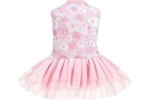 YAODHAOD Dog Princess Peach Costume