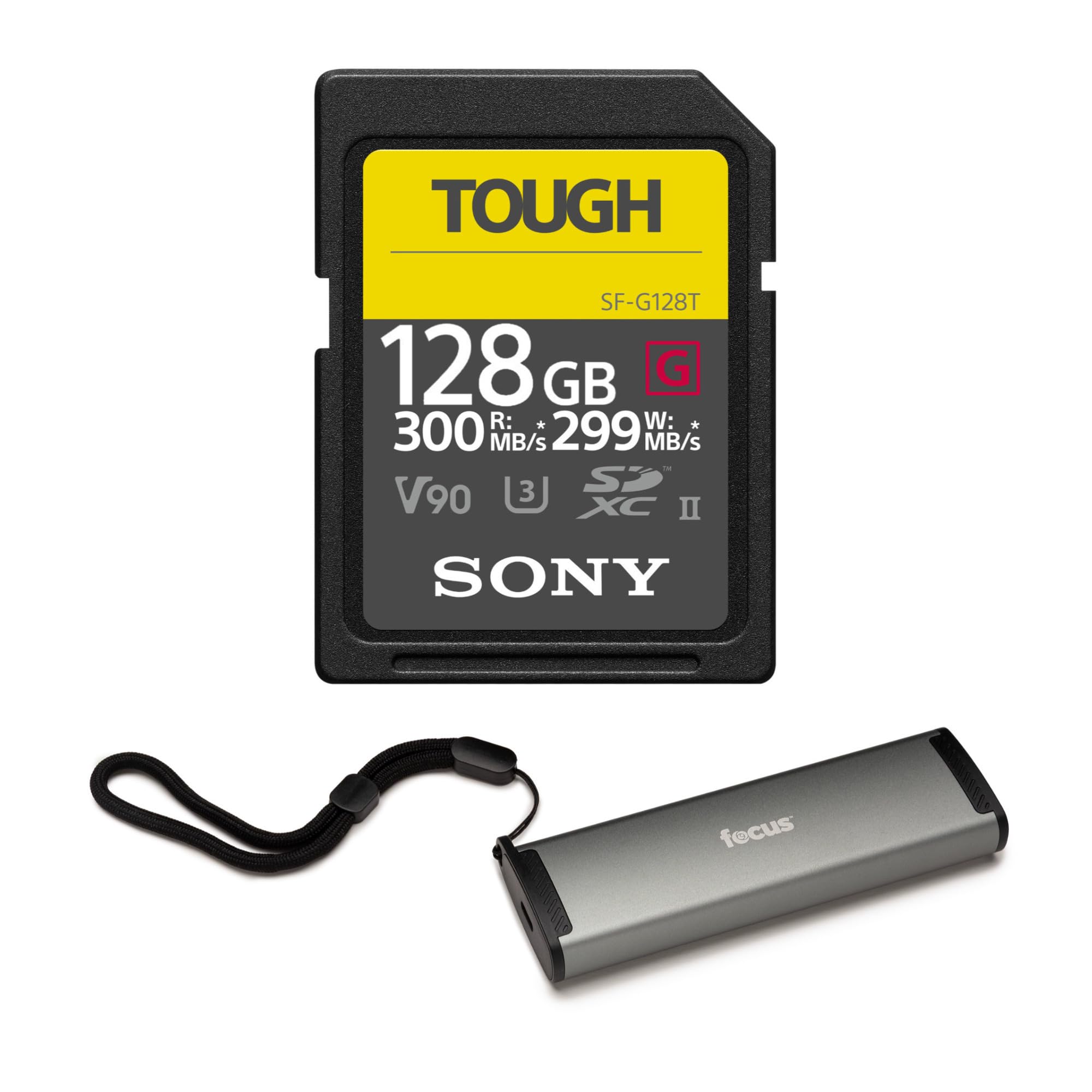 Amazon | Sony (ソニー) 128GB UHS-II Tough Gシリーズ SDカードと2-in