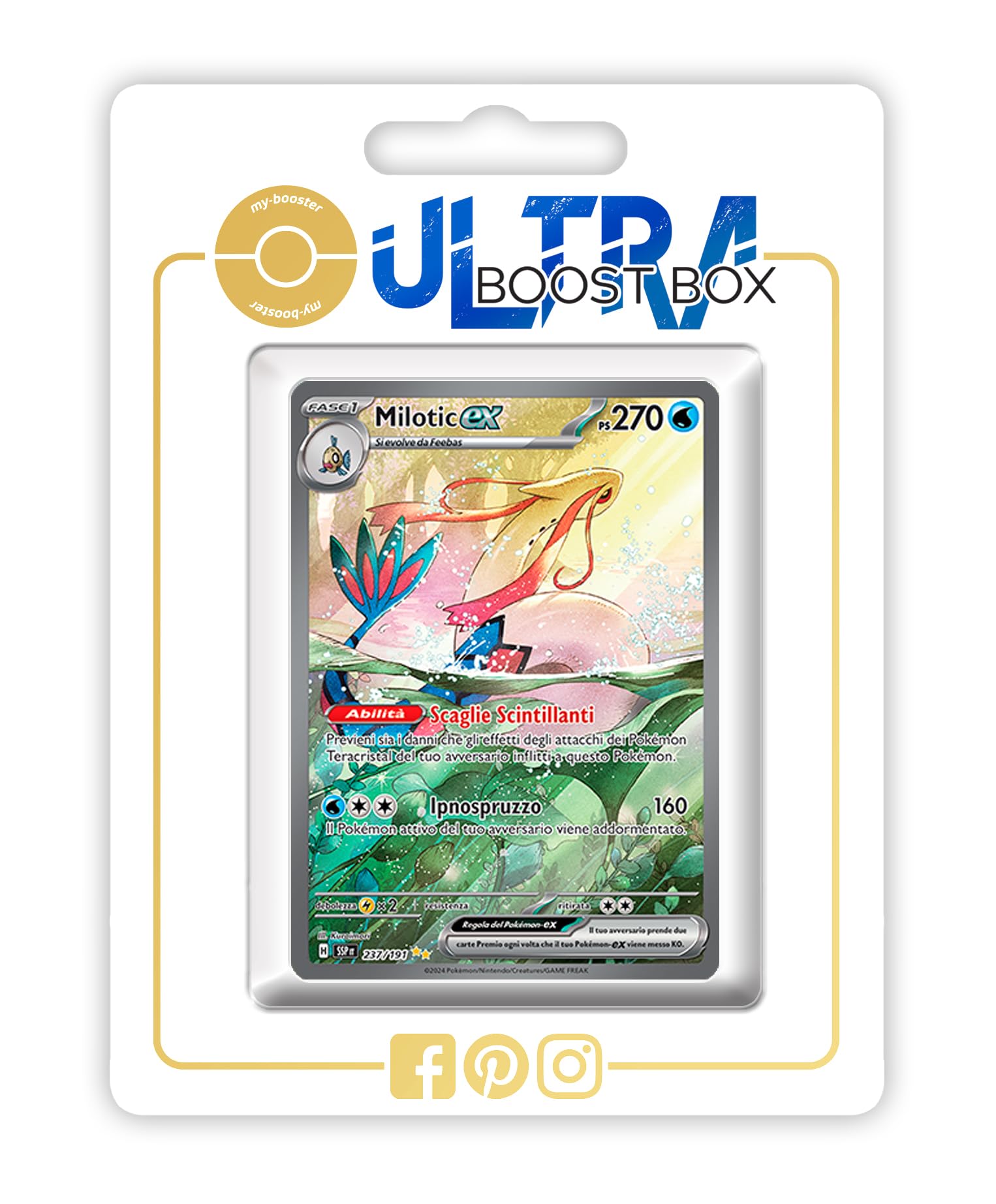 shiny milotic pokemon card ex 237/191 Alternative Pokémon Gallery - my-booster X Scarlatto e Violetto 8 Stage 1 Shipping:International Shipping (Quote) Please Ask & Confirm 1999 Nintendo Pokemon 