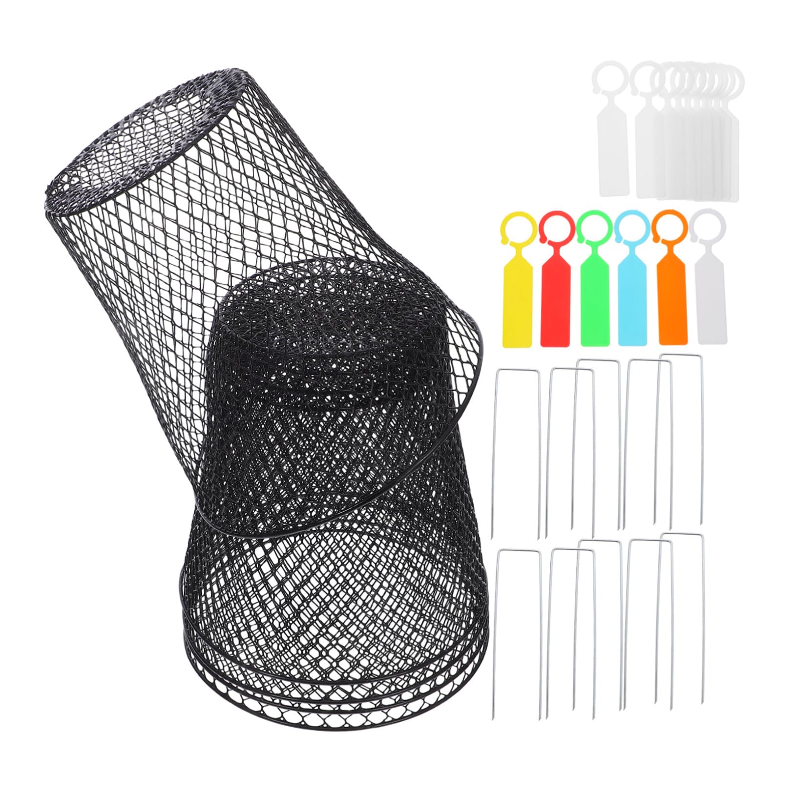UKCOCO Cubierta Protectora De Plantas Metal Resistente para Plántulas y Hortalizas Campana De Jardín para Uso Exterior Balcones y Jardines Pequeños