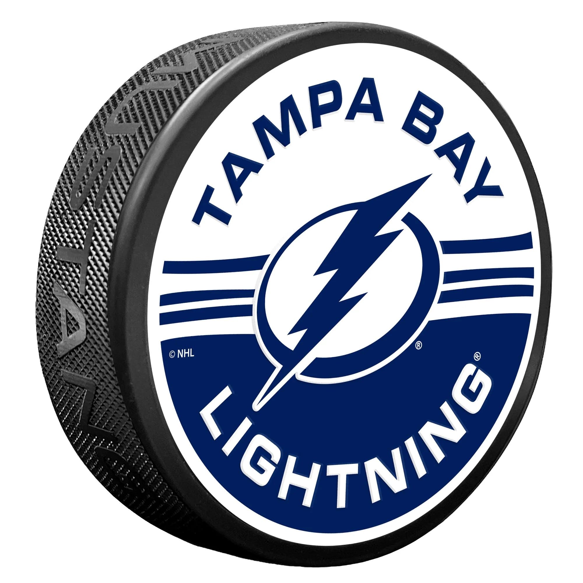 Sports Decor Tampa Bay Lightning Puck - Half & Half