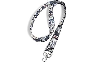 Cotton Wide Lanyard with ID Holder by Vera Bradley