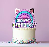 Vista 3 de Decoración para tartas de cumpleaños para casa de muñecas para niñas