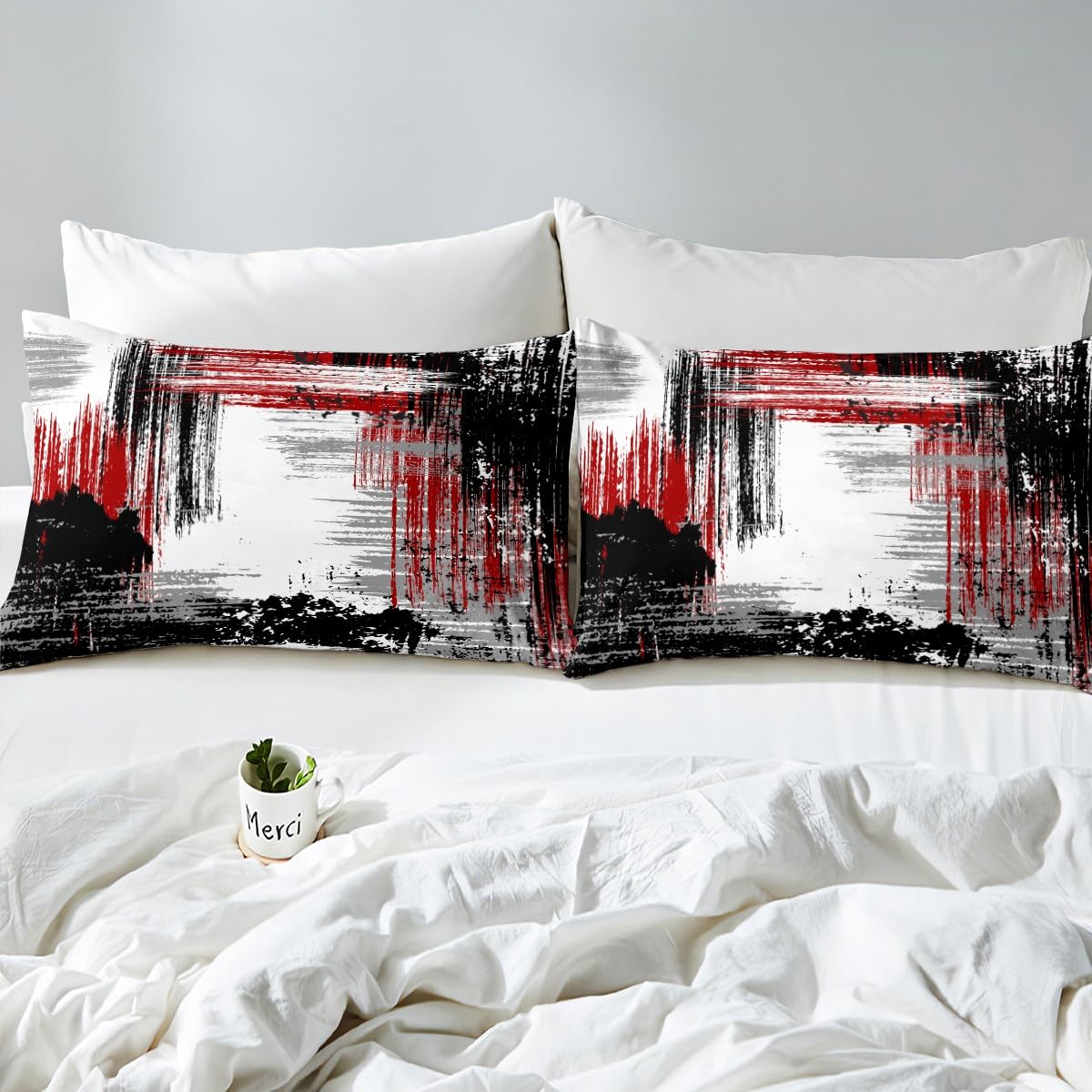 Set di biancheria da letto per Modello grunge astratto