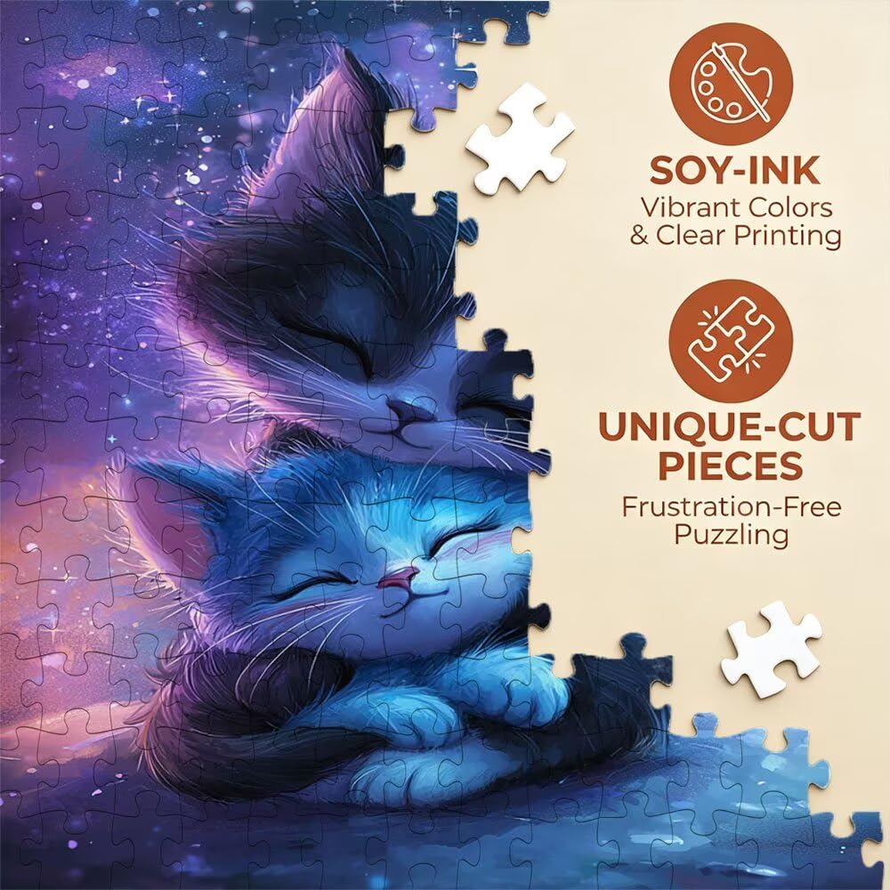 Puzzle 4000 Pezzi, Volpe Stellare 3D Puzzle per Adulti Impegnativo, Educa Puzzles Artistico, Divertente E Stimolante Puzzles Decorativo per La Famiglia, Regalo e Decorazione Pareti DX0YL6-941