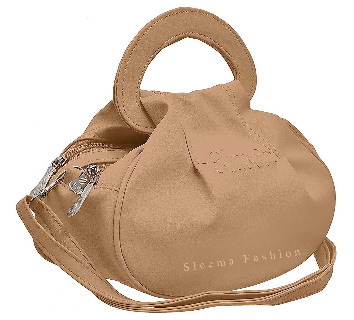 Sleema Fashion Womens Sling Bag (Beige) (B07Q6ZTWKH) Amazon Price History, Amazon Price Tracker