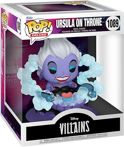 Funko Pop! Deluxe: villanos de Disney - Úrsula en el trono