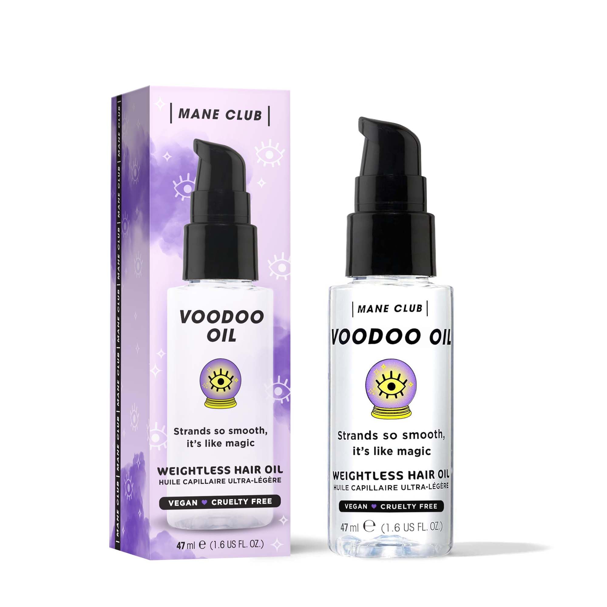 MANE CLUBVoodoo Oil Weightless Hair Oil, cruelty free, vegan, no sulfates or parabens, 1.6 Ounce