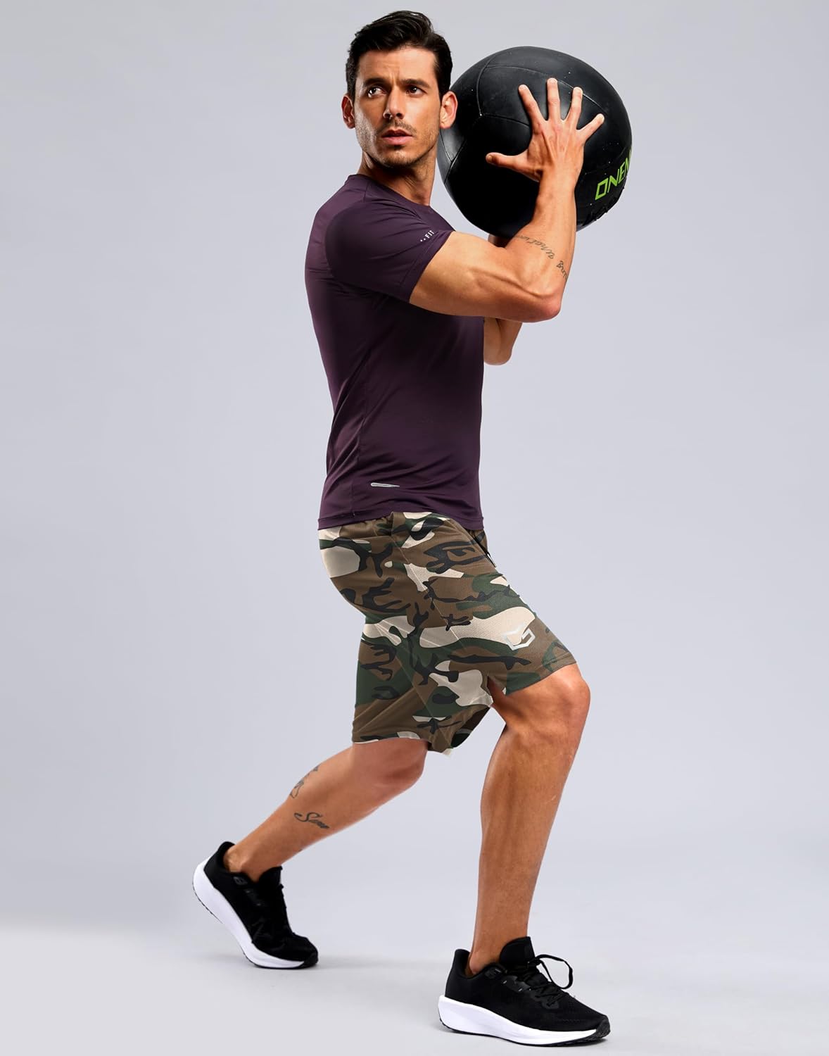 G Gradual Men's Athletic Workout Shorts with Pockets 5"/7"/9" Lightweight Quick Dry Gym Basketball Running Shorts for Men - Image 6