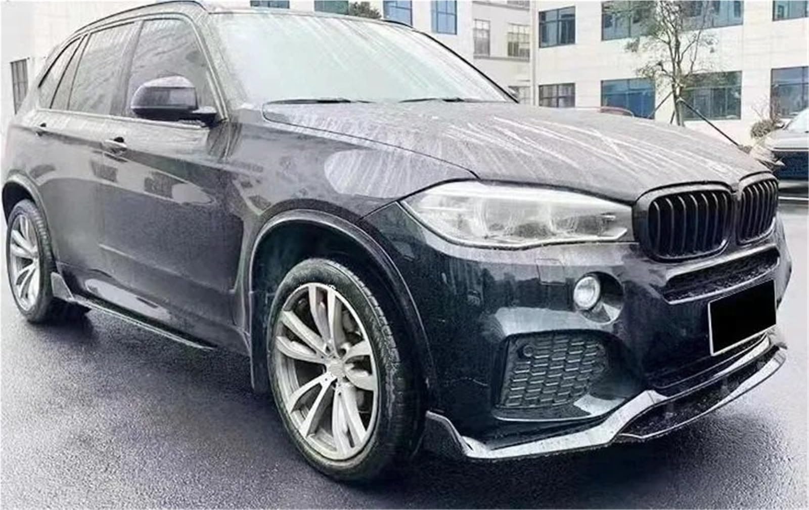 Spojlery tylne Do Bmw F15 X5 2013-2018 Spojler samochodowy | 4 Szt. Przedni Zderzak Splitter Dyfuzor Spoiler