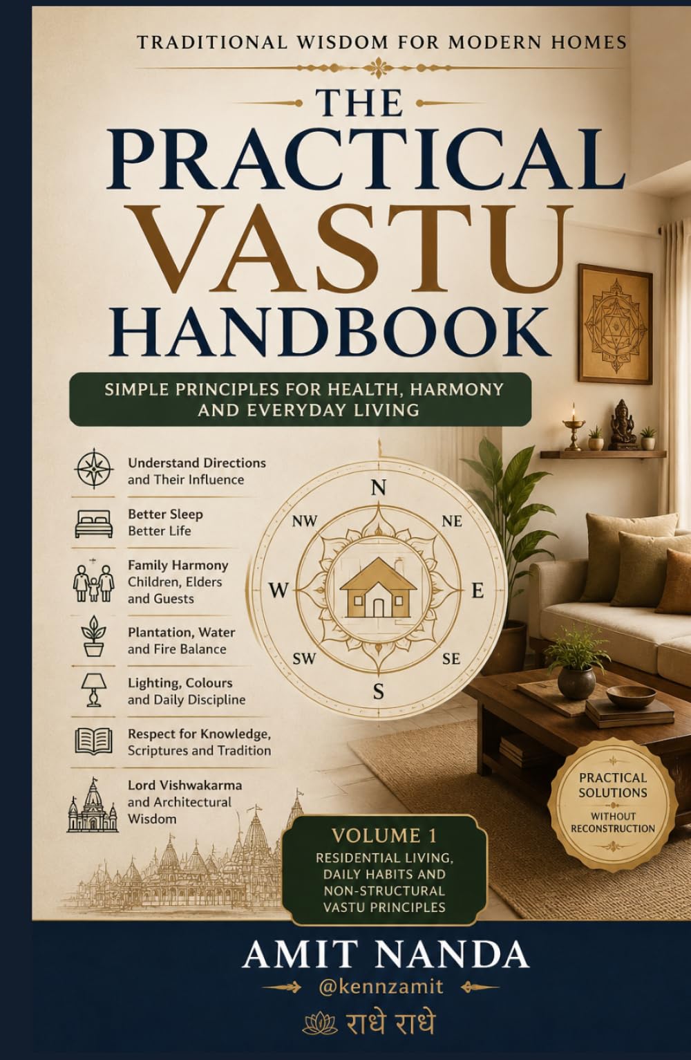 The Practical Vastu Handbook - Volume 1: Traditional Wisdom for Modern Homes