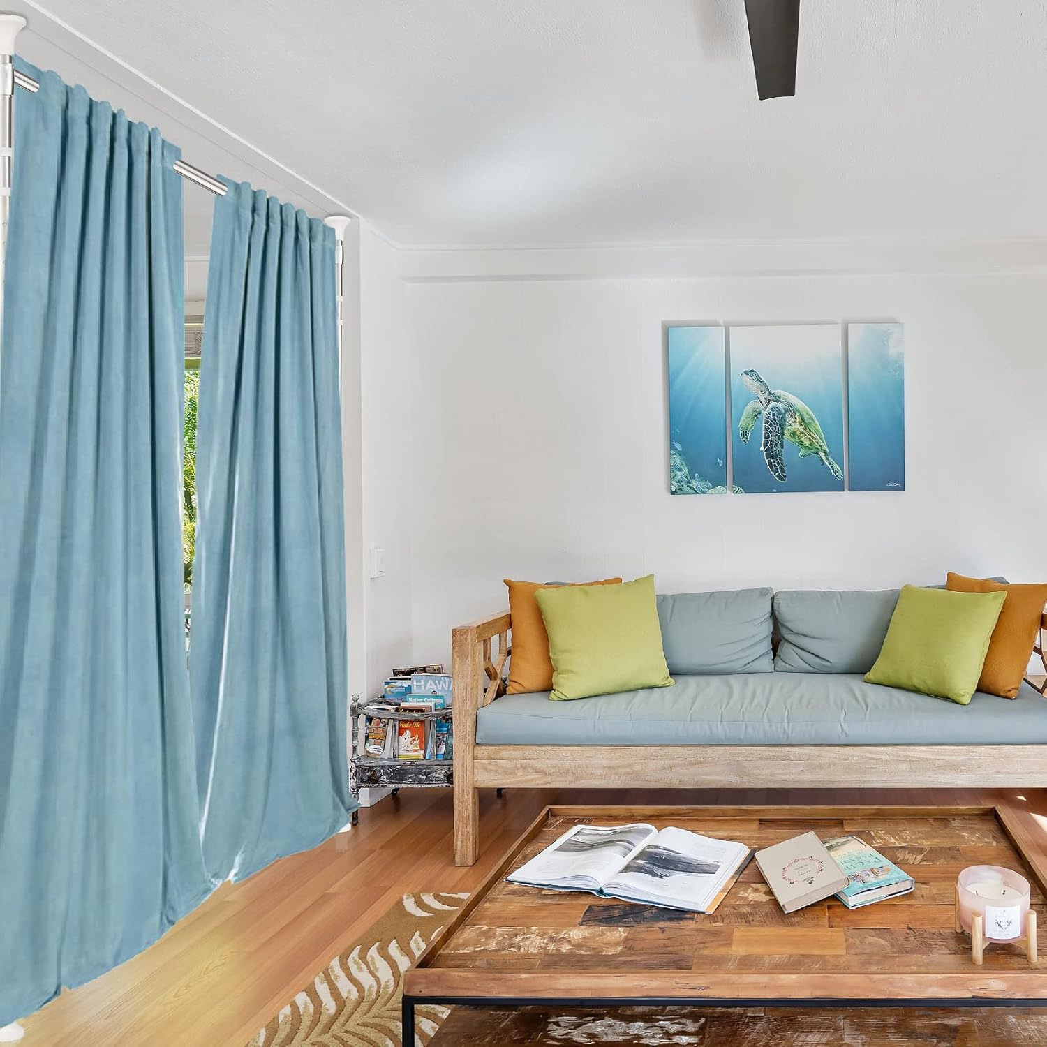 Buy FLY HAWK Room divider curtain rod，Anywhere Expandable Room Divider