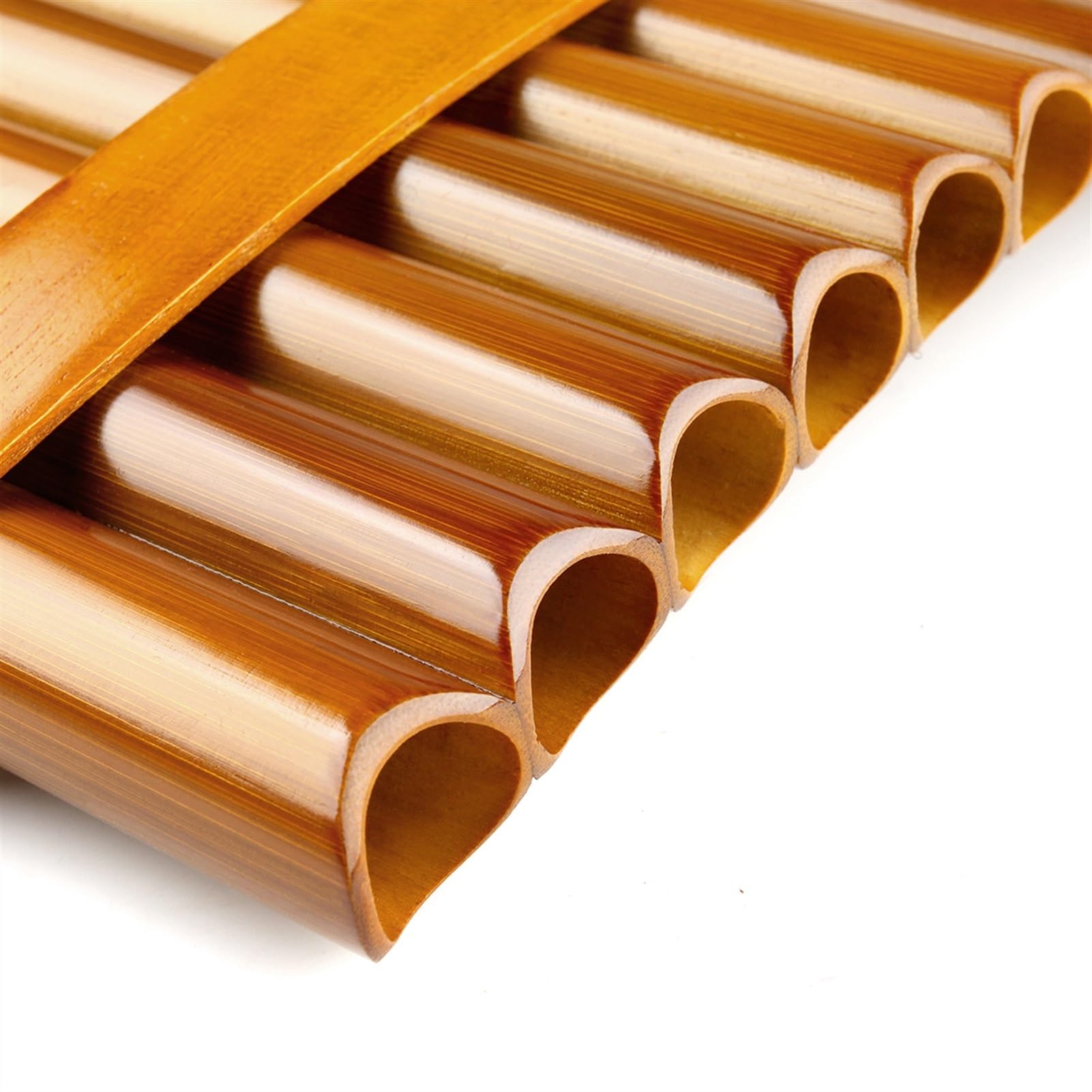 Flauto Pan Flauto Di Pan A 15 Tubi Chiave G Colore Marrone Flauto Strumento A Fiato Strumento A Fiato Fatto A Mano Strumenti a fiato tradizionali