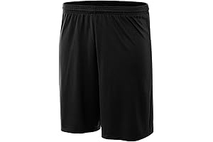 A4 Boy's Performance Power Mesh Practice Shorts