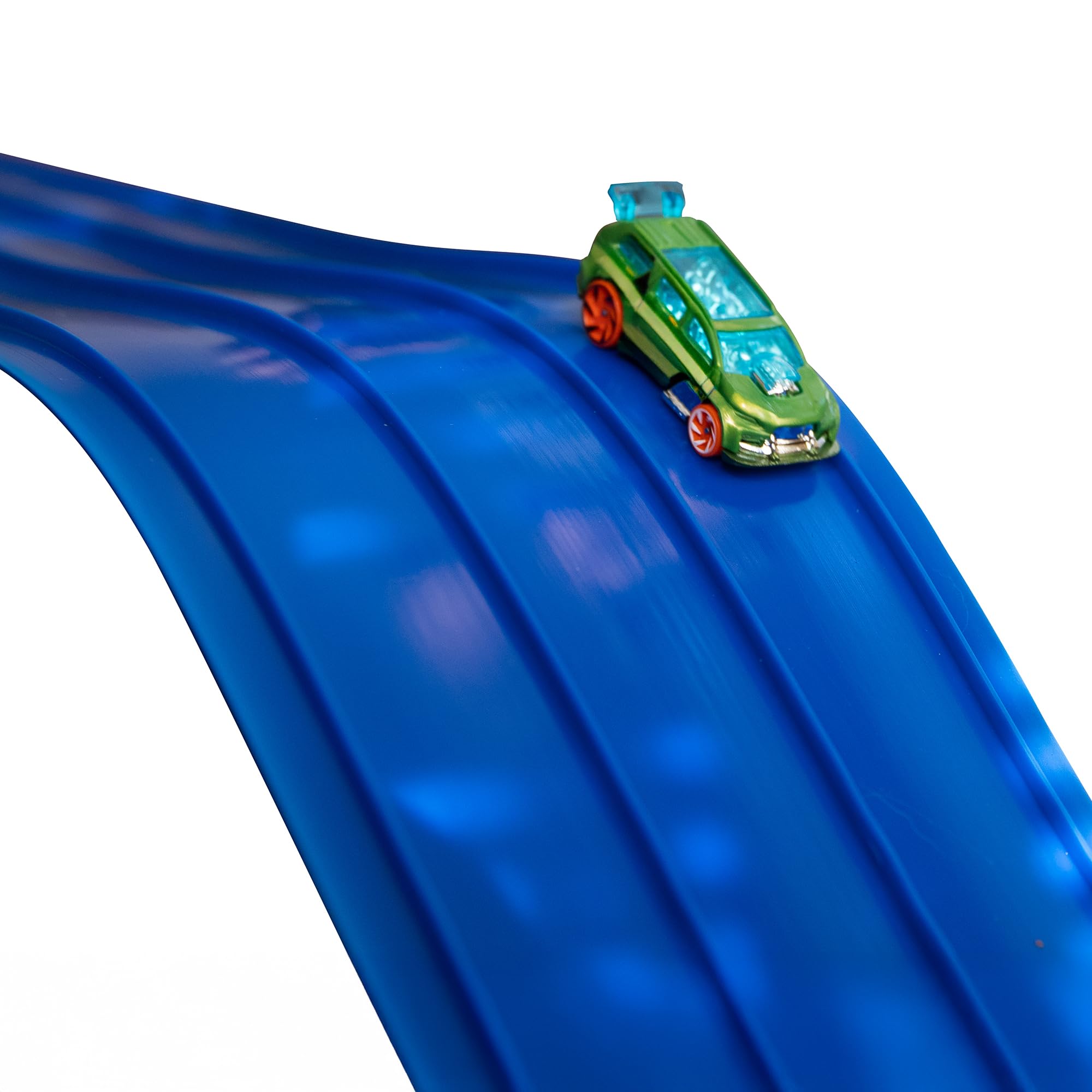 RESILIA Race Car Track Set – Compatible with Diecast Cars Like Hot Wheels & Matchbox – Fun Toy for Kids & Toddlers, Racing Playset for Adventures, 6.5