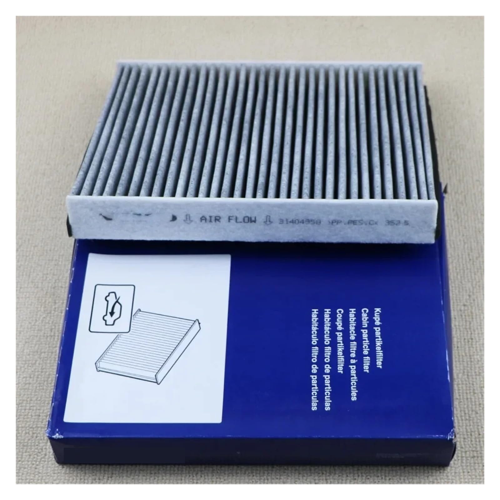 Filtro aria abitacolo auto 31404958 compatibile con VOLVO V40 D2 D3 D4 T2 T3 T4 T5 1.6 2.0 GTDi AWD Cross Country Hatchback Van 2012-