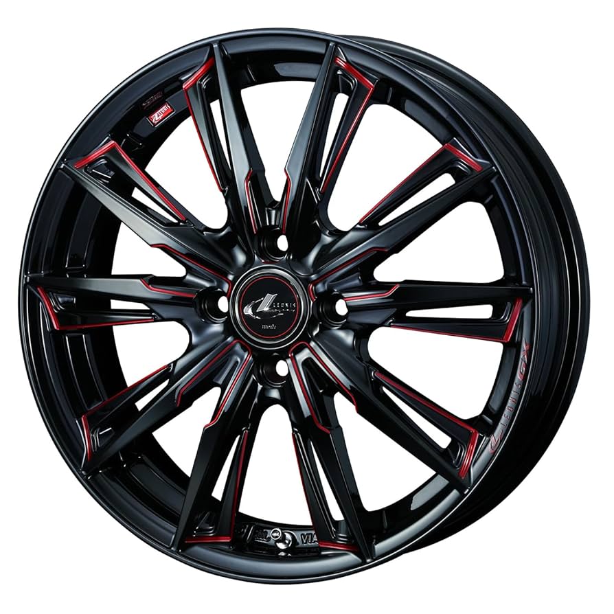 [ジークジオン品]ウェッズ レオニス 17インチ 7J 4穴 PCD100 WEDS ホイール4本セット Weds ウェッズ LEONIS レオニス FR 17