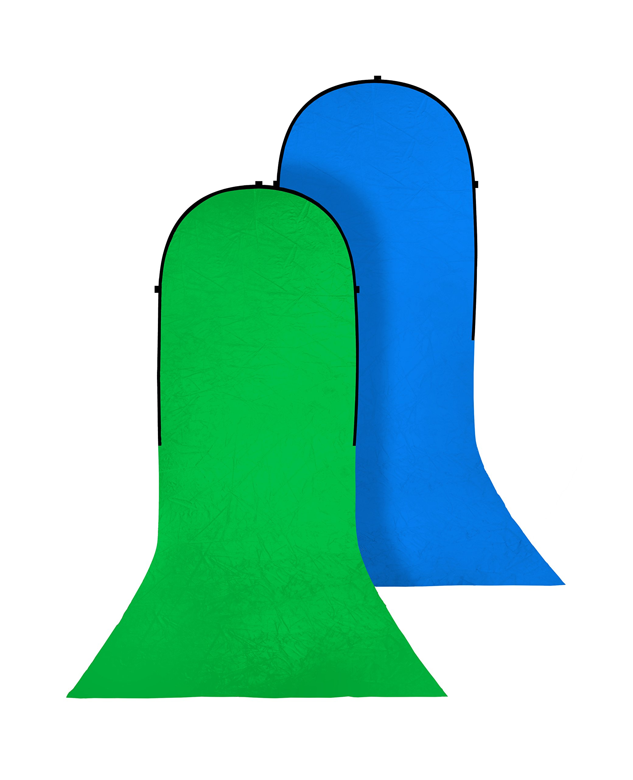 Bresser F001981 TR16 Foldable Background with Train BR 180 x 240 + 240 cm green/blue