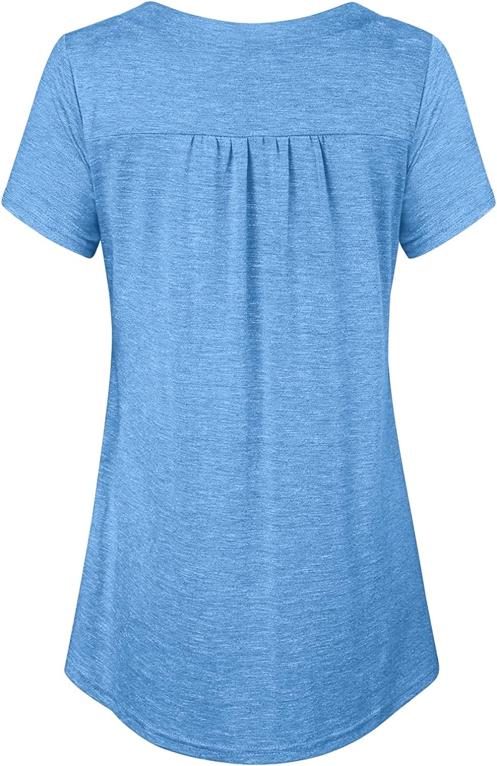 Joymom Womens V Neck Short Sleeve Nursing Tops Maternity Breastfeeding Shirts S-2XL