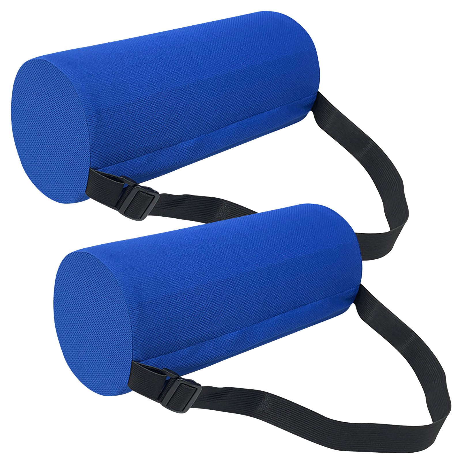 Msioytog Of 2 Multifunctional Modifiable Lumbar Bolsters Developed for Multiple Seal Prolonged Sitting During Work Driving and Amusement Car Assist