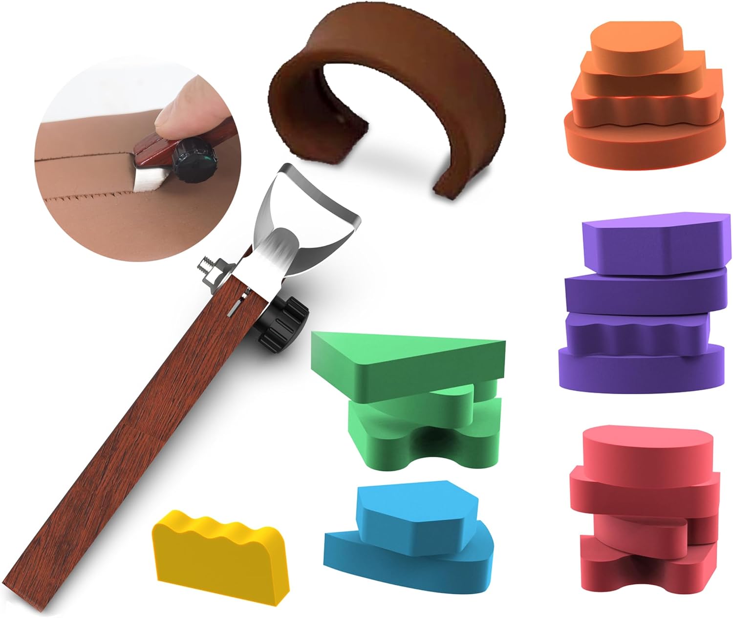 VIWOOP Pottery Handle Making Tool，Pottery Tea Cup/Water Cup